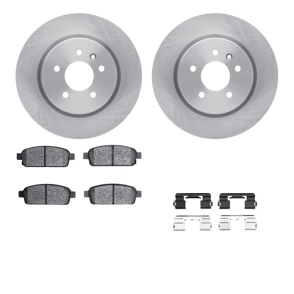 Dynamic Friction Co 6512-46292, Rotors with 5000 Advanced Brake Pads includes Hardware 6512-46292